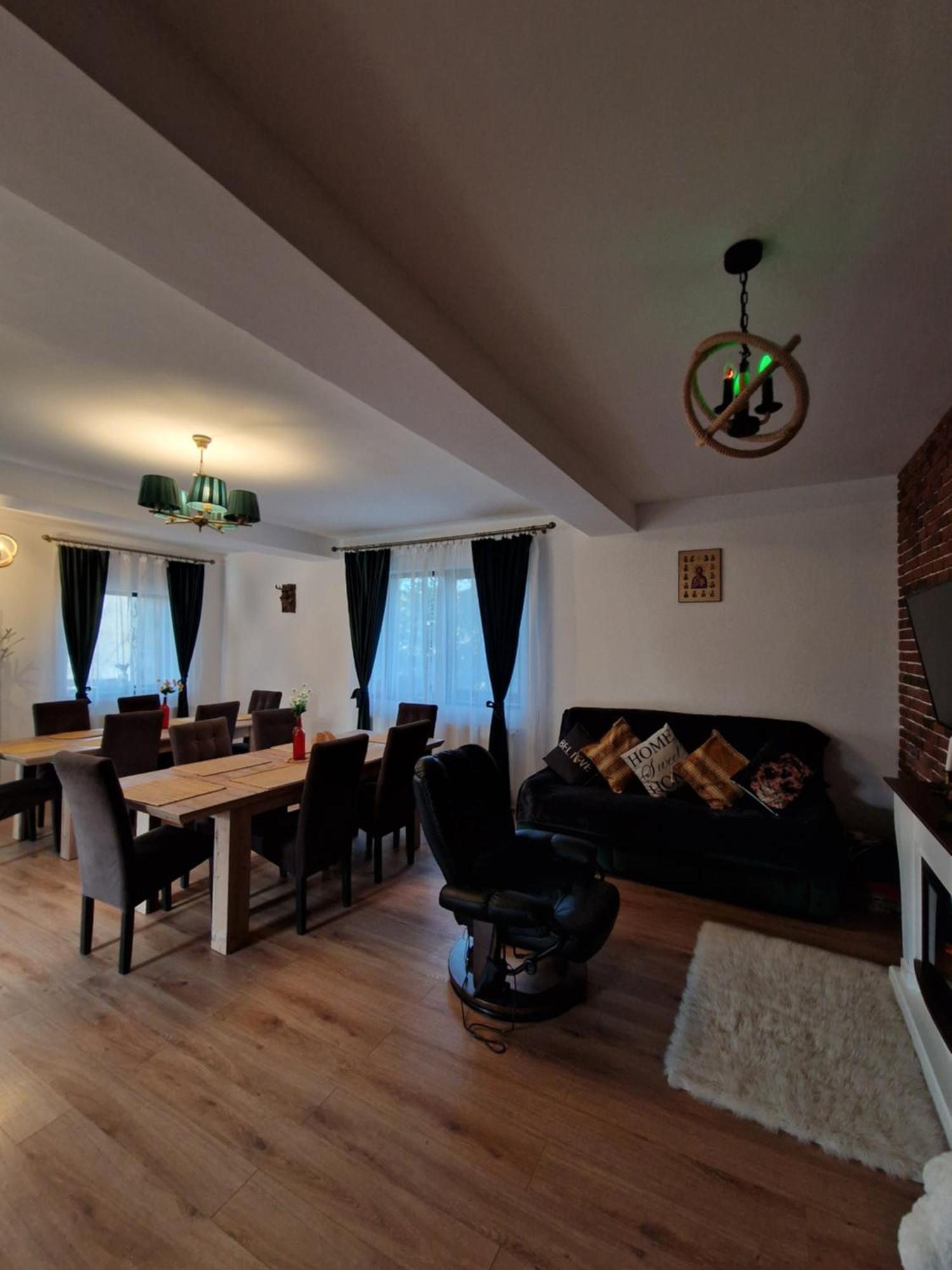 Cabana Din Padure Hotell Porumbacu de Sus Exteriör bild
